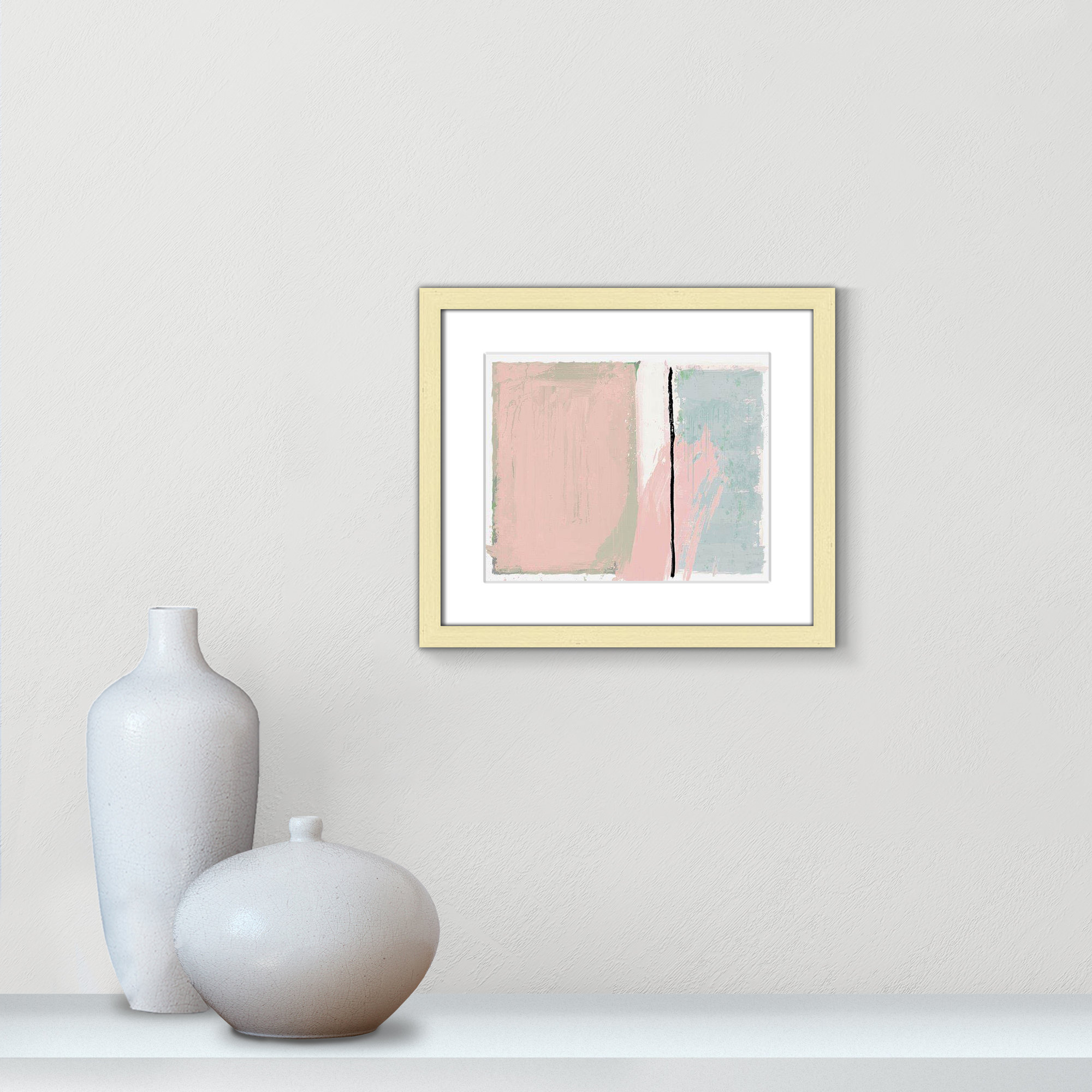Pastel Opulance by Casa Fine Arts, Gold Box Picture Framed, White, 13" H x 15" W x 1.25" D