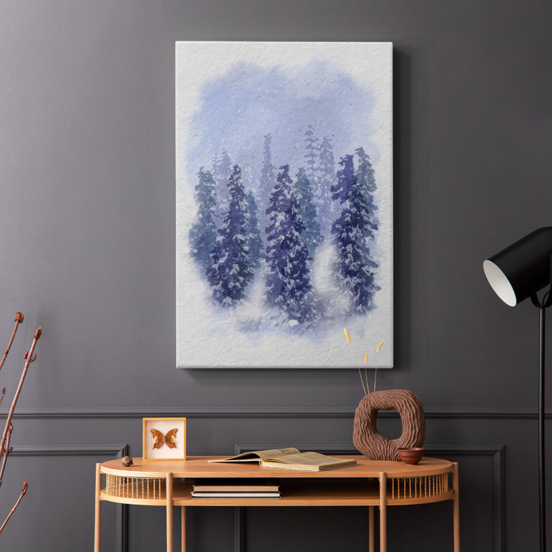 Driven Snow I -Gallery Wraraped Cavas, H 18 po x l 12 po