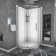 34.12'' W 72'' H Semi-Frameless Neo-angle Right Shower Enclosure