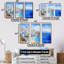 Santorini, Grèce, sérénité - Grèce, art mural-846225111-846225109