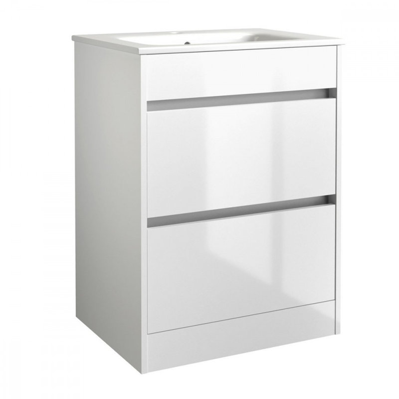 Clifton 590 mm Freestanding Single Vanity