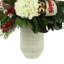 Arrangement floral de Noël dans un vase