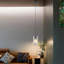 Luminaire suspendu cylindrique à 1 lumière Roha