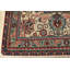 Tapis rouge nouvel âge en laine 9 pi 10 po x 12 pi 8 po Ganika