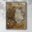 ABSTRACT Series CXC, reproduction encadrée - bois massif-1061664197
