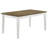 Giustina Rectangular 59-inch Dining Table Brown Brushed-235142782