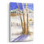 «Birch with Cardinal» par Annelein Beukenkamp, art mural en verre acrylique-251116130