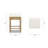Rubicon Upholstered Boucle Counter Stool