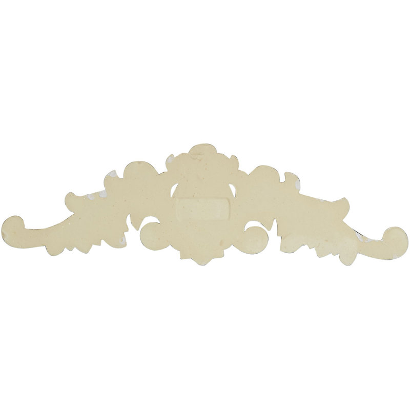 Cole White Primed Urethane Architectural Onlay Scroll
