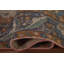 Tapis traditionnel rétro en laine 7 x 9