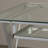 L-Shaped Glass Top Computer Desk-1770100488