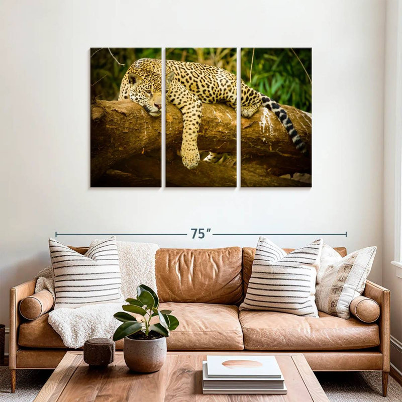 Brampt Pantanal Jaguar, 36" H x 57" W