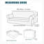 Sofa Cover With Separate Seat Cushions And Backrests Stretch Velvet Sofa Slipcover Couch Covers Furniture Protector Split Combined (Large 3-Seat Set 5 PCS)