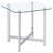Chrome 2-piece Coffee Table Set