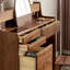 Commode rétro en noyer noir