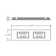 2" LED  Fluorescent Under Cabinet Bar Light