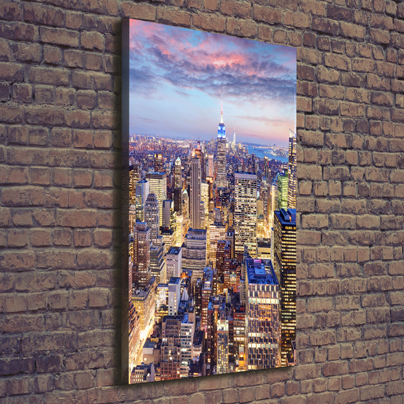 New York - Wrapped Canvas Print