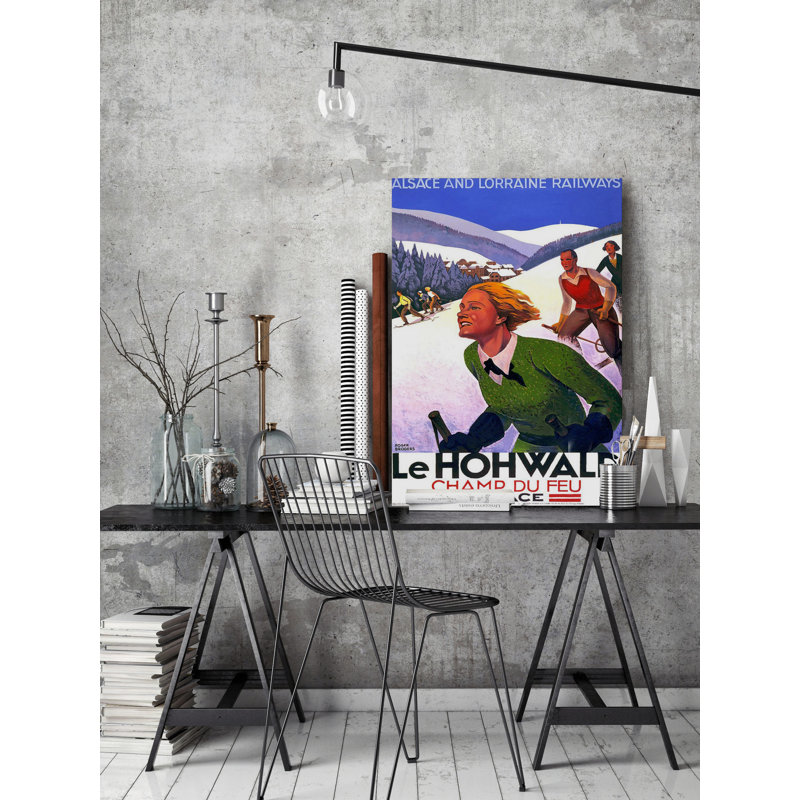 No Frame Print on Canvas, 91cm H x 61cm W