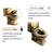 Toilet With Square Base, One-Piece Elongated Toilet, Luxury Toilet For Bathrooms, 12'' Rough-In, Single Flush 1.28 GPF-112454498