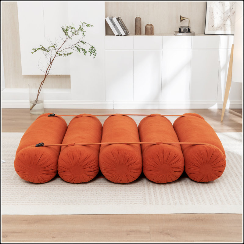 Adjustable Floor Sofa, Corduroy Lazy Sofa With Adjustable Straps For Versatile Configurations, Multi-Person Leisure Chair, Suitable For Living Room, Bedroom And More