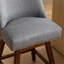 Ensemble de 2 tabourets pivotants à hauteur de comptoir, tabouret de bar rembourré de 26 po de hauteur