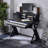 Desk with Hutch Music Keyboard Recommanded: 61 Key (Keyboard Size: 40"L x 13"W x 6"H-1999102438-1947992838