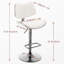 Ensemble de 2 tabourets de bar Bentwood-1242314569