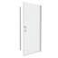 Porte de douche pivotante sans cadre l 30 po x H 72 po-121766400