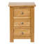 Farris 43cm W Solid Wood Bedside Table