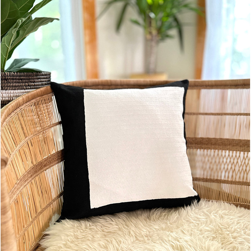 Geometric Cotton Pillow Cover