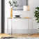 Levi Glass Top Console Table