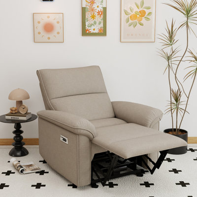 Fauteuil inclinable électrique avec port USB
