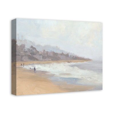 " Misty Beach Stroll "