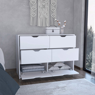 Commode 4 tiroirs, 2 armoires Basilea