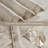 Lana Neutral Botanical Print Linen-Blend Light Filtering 42x84" Window Panel Pair-123398958