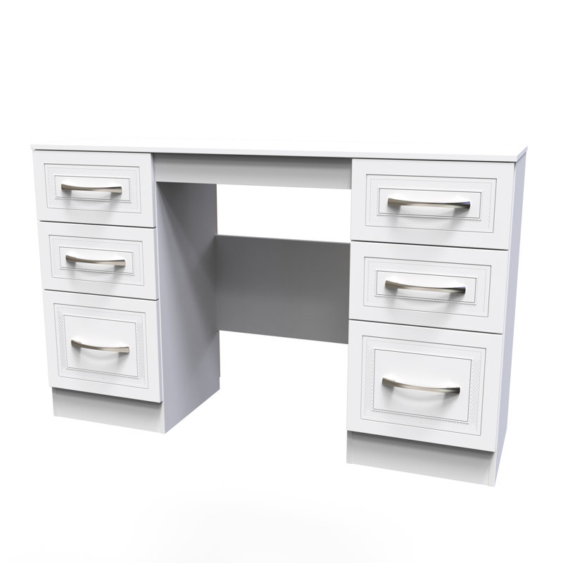 Fully Assembled Hawthorn Dressing Table, Signature White