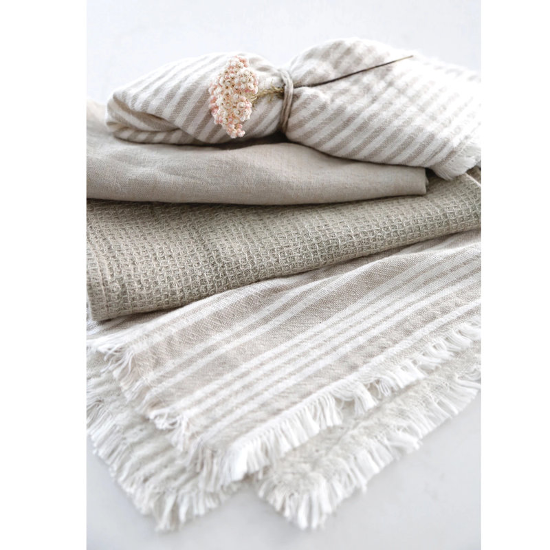 Yountville 100% Cotton Square Napkins, Natural