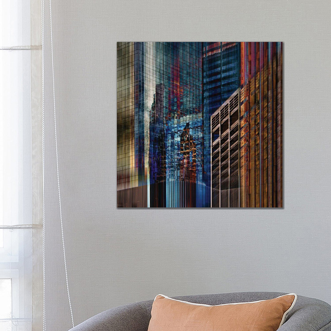 Urban Abstract Ii von Roxana Labagnara - Galerie-verpackte Leinwand Giclée auf Leinwand