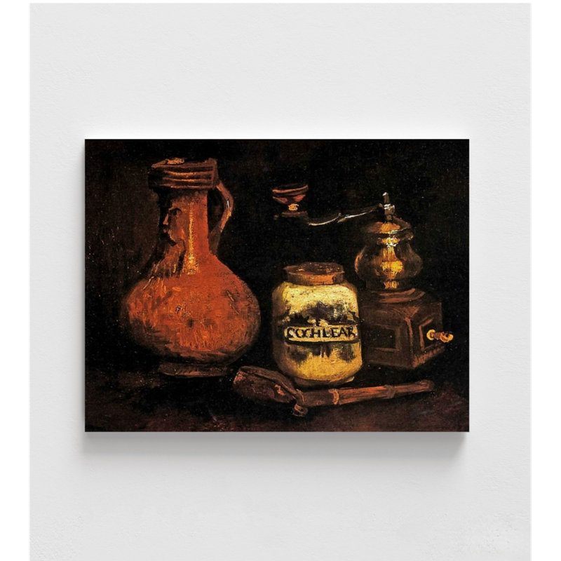«Coffee Mill», par Vincent Van Gogh, H 56 po x l 42 po, Ne s’applique pas, Impression sans cadre