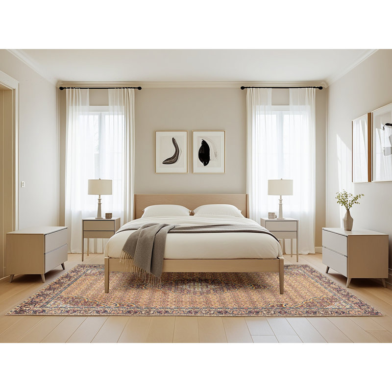Abi Oriental Indoor Rug, Rectangle 5' x 8'