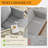 Yanelys Upholstered 56.55'' Loveseat-39129527