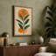 Orange Study Botanical - Wrapped Canvas-2015093392-2015093403