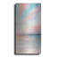 «Sea Sunset Triptych III» par Grace Popp, art mural en métal, 24 po x 48 po
