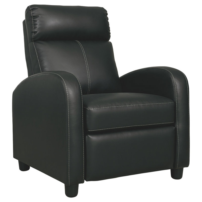 Faux Leather Recliner