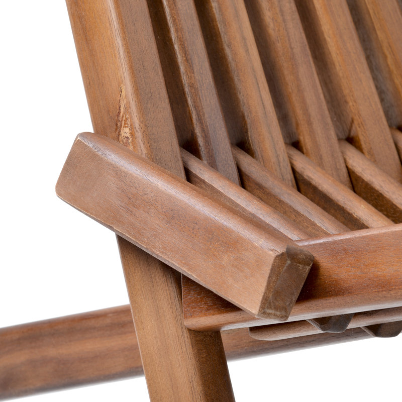 Siège pliant en bois - Élégant, confortable pour se détendre, facile à plier et à ranger n'importe où, ce fauteuil ergonomique solide et sans assemblage est parfait pour se détendre