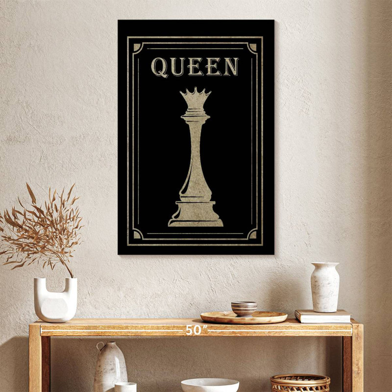 Chess Queen, 39" H x 26" W