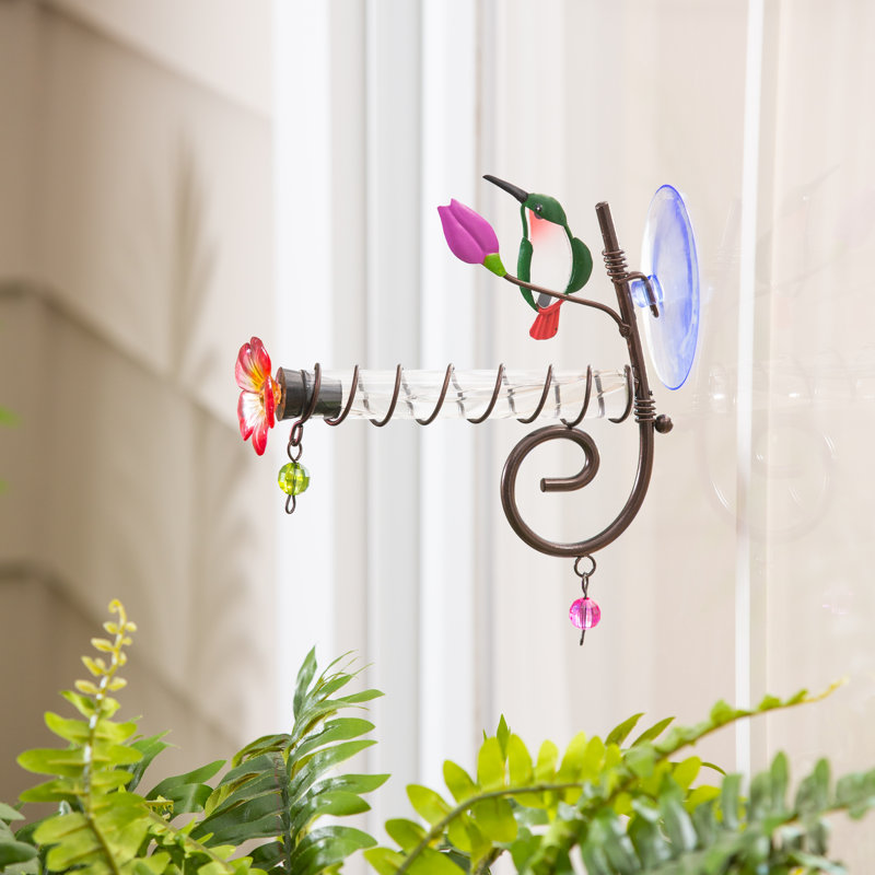 Mangeoire à colibri avec ventouses Lamiyah
