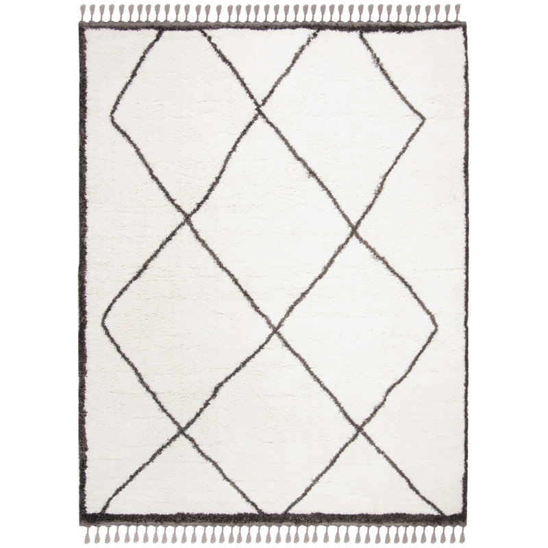 Allon Shag 200 Performance Geometric Rug, Rectangle 8' x 10'