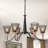 6 - Light Metal Tradition/Classic Dimmable Chandelier
