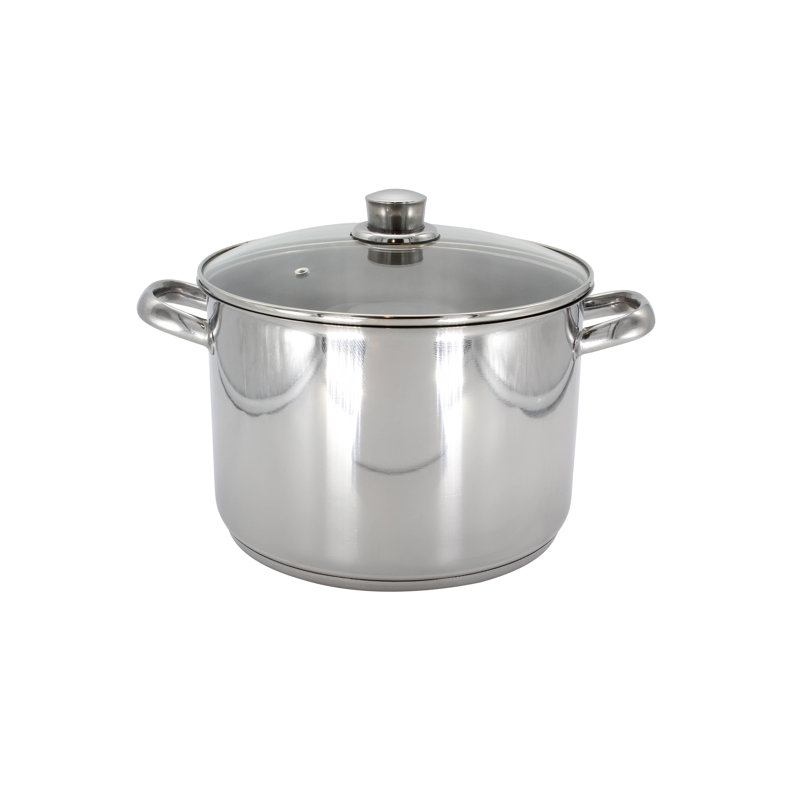 Karl Kruger 20L Stainless Steel Stock Pot, 10 L